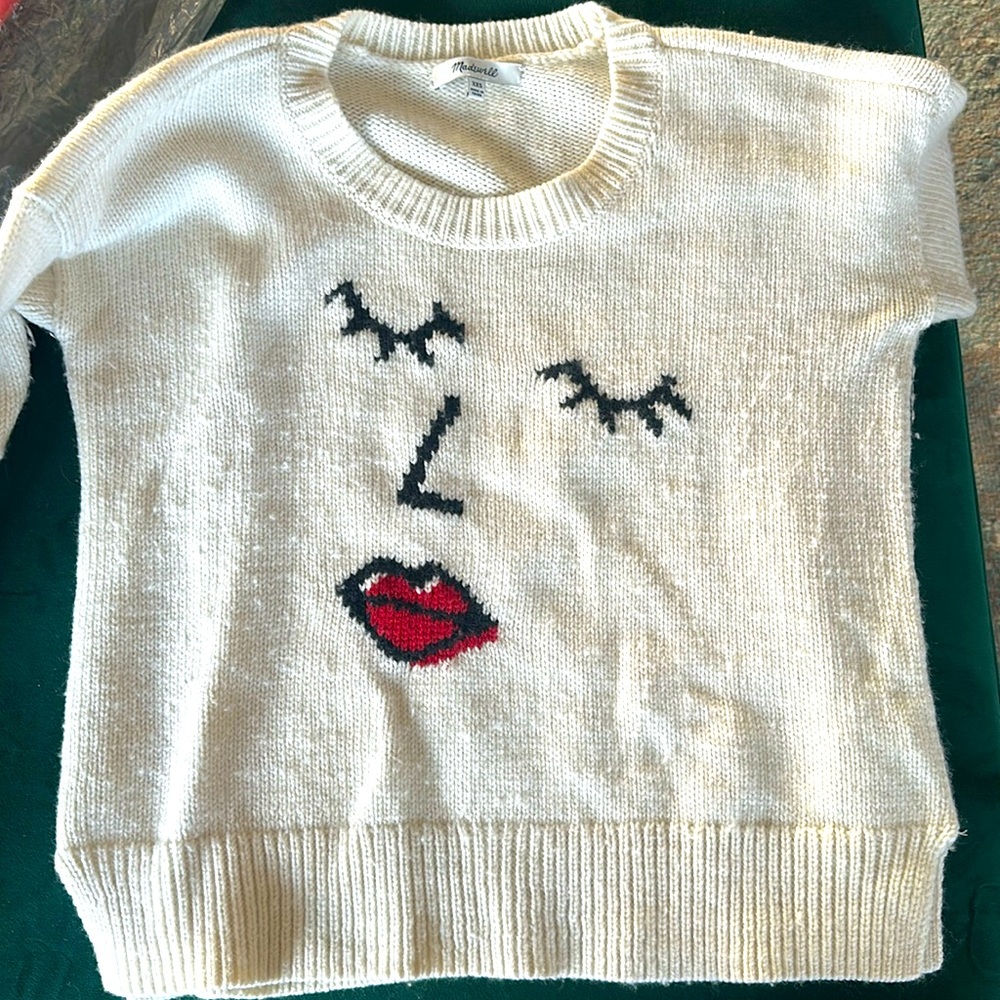 Madewell Making Faces Sweater size XXS